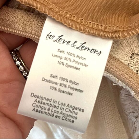 Revolve For Love And Lemons Temecula Long Sleeve Maxi Lace Dress NWT Medium - Picture 12 of 13